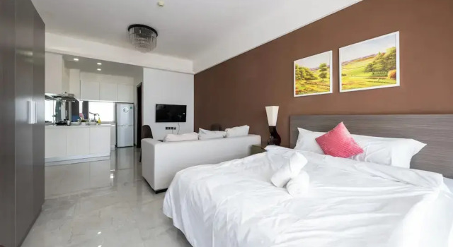 Студия Comfort Yue Tai Apartment City Center by Soben