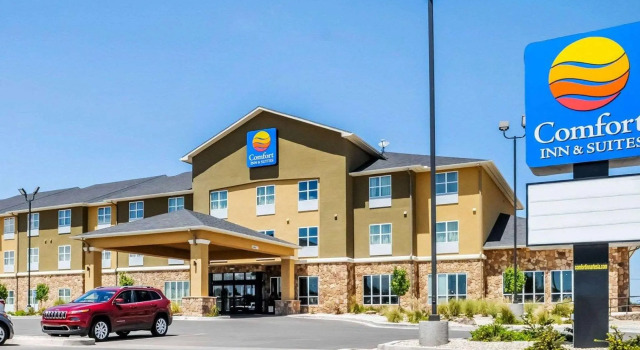 Кровать в общем номере Comfort Inn & Suites Artesia