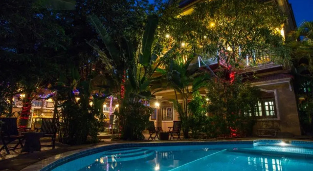 Трёхместный номер Deluxe с красивым видом из окна Le Tigre Villa