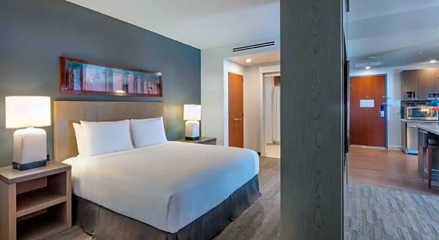 С кухней студия Hyatt House Mexico City/Santa Fe