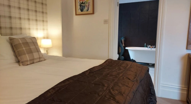 Standard- dobbelt værelse med landudsigt Boscastle House