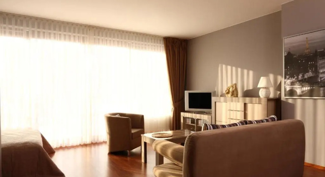 Студия с балконом Apartamenty Złota Nić