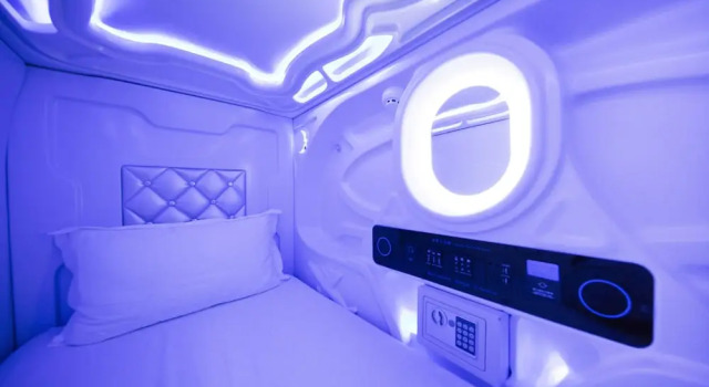Łóżko w pokoju wieloosobowym (pokoju wieloosobowym żeńskim) SleepBox Hotel - Ximen