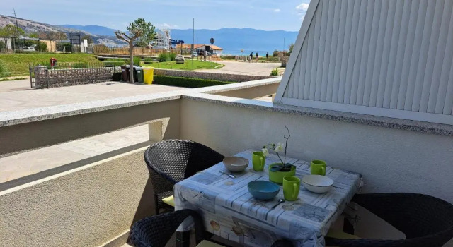 Студия с видом на море Apartments Fran