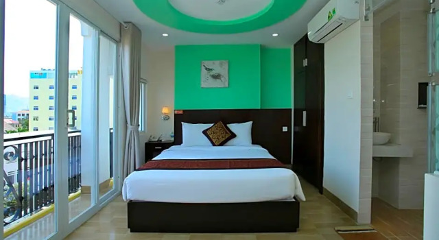 Двухместный номер Deluxe с балконом и с видом на море Melyna Hotel