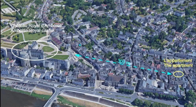 Апартаменты Sur les toits d'Amboise