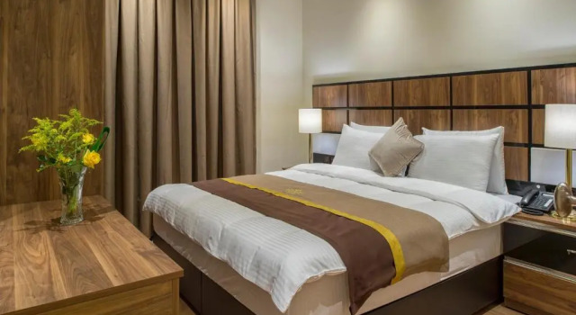 Люкс Deluxe غولدن إليت للشقق المخدومة الزهراء Golden Elite Serviced Apartments AlZahra