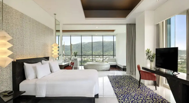 Номер Standard Пентхаус c 1 комнатой с видом на океан Novotel Lampung