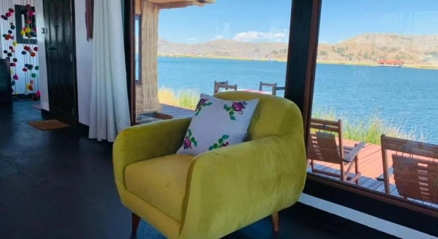 Двухместный люкс Deluxe Uros Titicaca Uta Lodge
