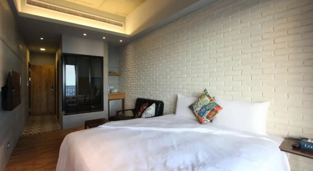 Двухместный номер Deluxe с видом на море Hido Hostel