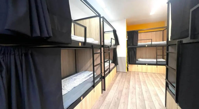 Кровать в общем номере (женский номер) Onefam Budapest