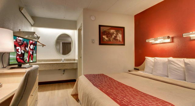 Двухместный номер Standard Red Roof Inn St Louis - Westport - Maryland Heights