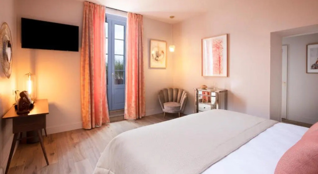 Двухместный номер Deluxe с балконом Hotel Clos Castel Villas Spa