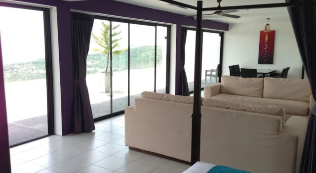 4 Bedroom Sea View Villa Blue overlooking Chaweng