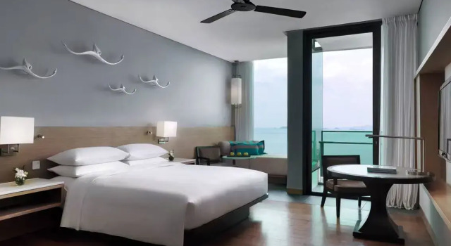 Двухместный номер High Floor Guest с видом на океан Rayong Marriott Resort & Spa