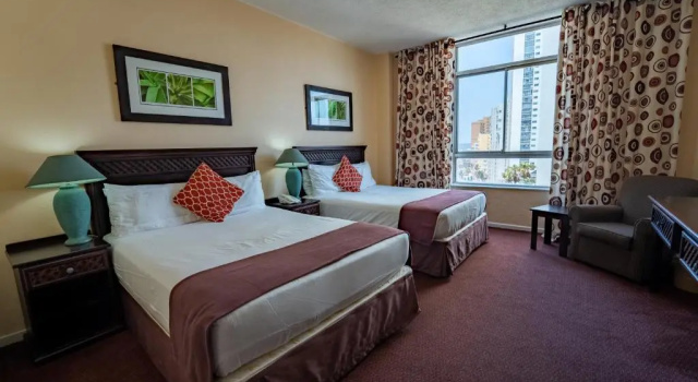 Двухместный семейный номер Standard с частичным видом на море Gooderson Tropicana Hotel