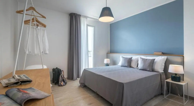 Апартаменты Пентхаус с балконом и с видом на сад Calura Residence