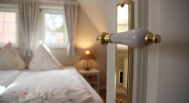Dörphuus Wohnung Dorfblick