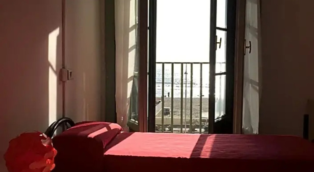 Двухместный номер Standard с видом на море Litus Roma Hostel