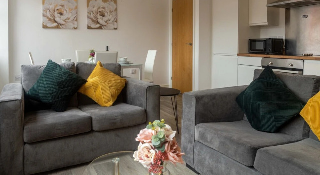 Immaculate 1-bed Apartment in Derby Centre, Varaa Huoneisto Asunnot kohteessa Merseyside, Huoneisto