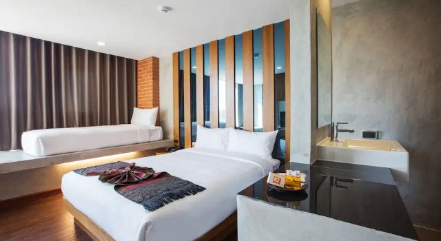 Полулюкс с видом на город B2 Udon Boutique & Budget Hotel