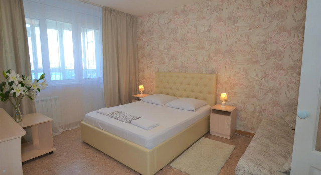The planet of apartments on Alekseeva street 51, Reserva ahora Apartamento Hoteles en Krasnoyarsk con aparcamiento, Aparcamiento