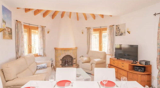 6-p Villa in the Right Place With an Amazing View, Swimming Pool and Terraces, Забронировать Вилла Бенитачель Коста-Бланка