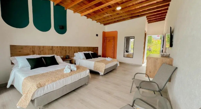 Четырёхместный номер Superior Viajero Guatapé Hostel & Lake Club