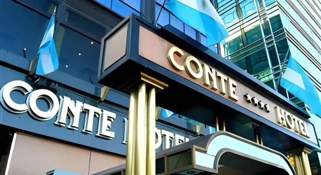 Hotel Conte, Забронировать Отель Отели Буэнос-Айреса 4 звезды, рядом с Teatro Apolo, 4*