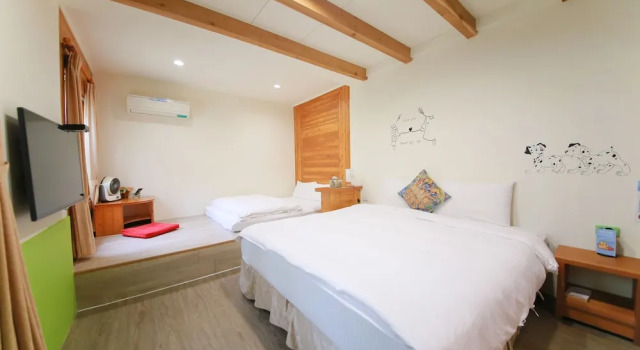 Четырёхместный семейный номер Standard Dong Shan He B&B