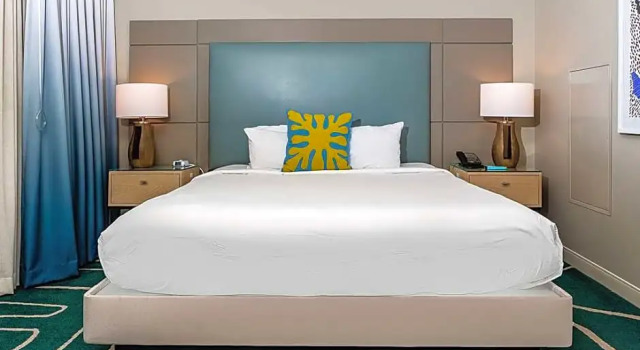 Двухместный люкс с 2 комнатами с видом на залив Embassy Suites by Hilton San Diego Bay Downtown