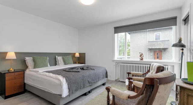 Двухместный номер Classic с видом на город Flóki Guesthouse