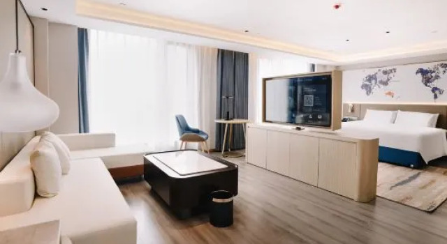 Люкс Deluxe Kyriad Marvelous Hotel Shijiazhuang Zhongshan West Road Yuxi Park