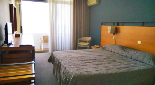 Superior Dvoulůžkový s manželskou postelí pokoj a výhledem do zahrady Spetses Hotel
