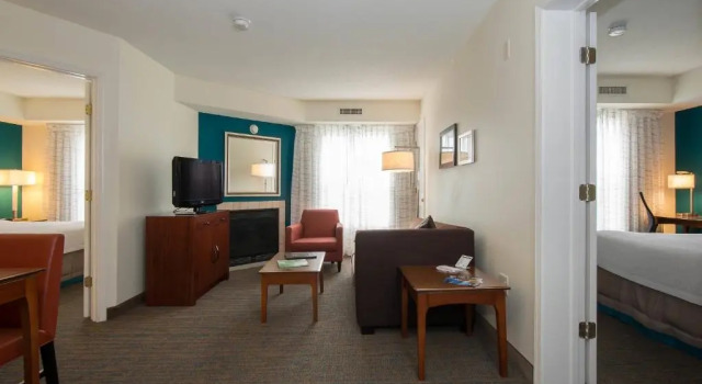 Люкс с 2 комнатами Residence Inn by Marriott Charlotte Piper Glen