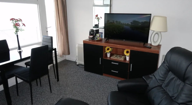 Dobbelt lejlighed med altan ved stranden Devoncoast Seaview Apartments