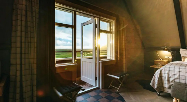 Люкс с балконом Skálakot Manor Hotel