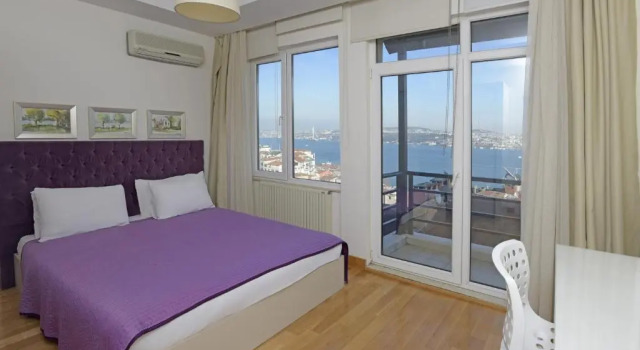 Апартаменты с видом на море Cheya Taksim BNB Gumussuyu Istanbul City Center Comfort Residence