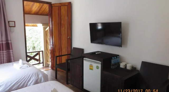 Трёхместный номер Superior с балконом Villa Namkhan River