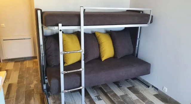 Студия Studio accès direct à la plage