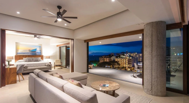Номер Luxury с балконом и с видом на океан Oceana Two Bedroom PH - Adults Only