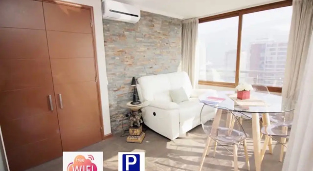 Departamentos Providencia Chile, Забронировать Апартаменты/квартира Отели Сантьяго с бассейном, рядом с Станция метро Manuel Montt, Бассейн