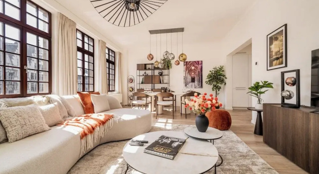 Appartamento Deluxe 3 camere con vista sulla città Heritage Suites Antwerp