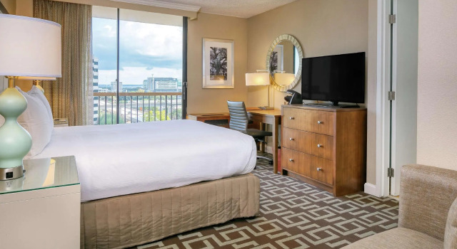 Двухместный номер Mobility/Hearing Accessible с видом на реку DoubleTree by Hilton Hotel Jacksonville Riverfront