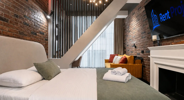 Designer loft in Tverskaya Residence, Prenota Appartamento Mosca Russia