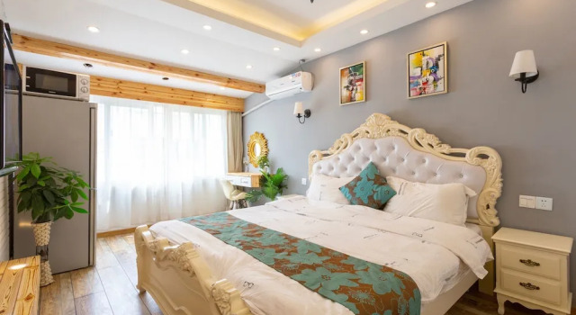 Апартаменты c 1 комнатой Youcun Apartment - Lao Shan Yi Cun