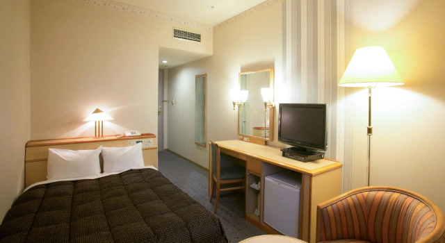 Двухместный номер Deluxe Yamagata Nanokamachi Washington Hotel