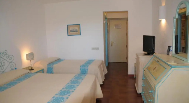 Трёхместный номер Standard с балконом Hotel Capriccioli