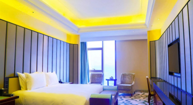 Xiamen Goldcommon Royal Seaside Hotel and Hot Spring, Boek Hotel Xiamen Fujian