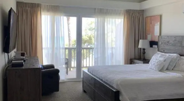 Номер Standard с балконом и с красивым видом из окна Hotel Coral Reef
